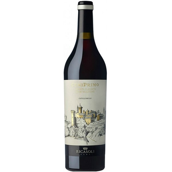 Вино Barone Ricasoli Ceniprimo Chianti Classico Grand Selection, червоне, сухе, 14,5%, 0,75 л - фото 1