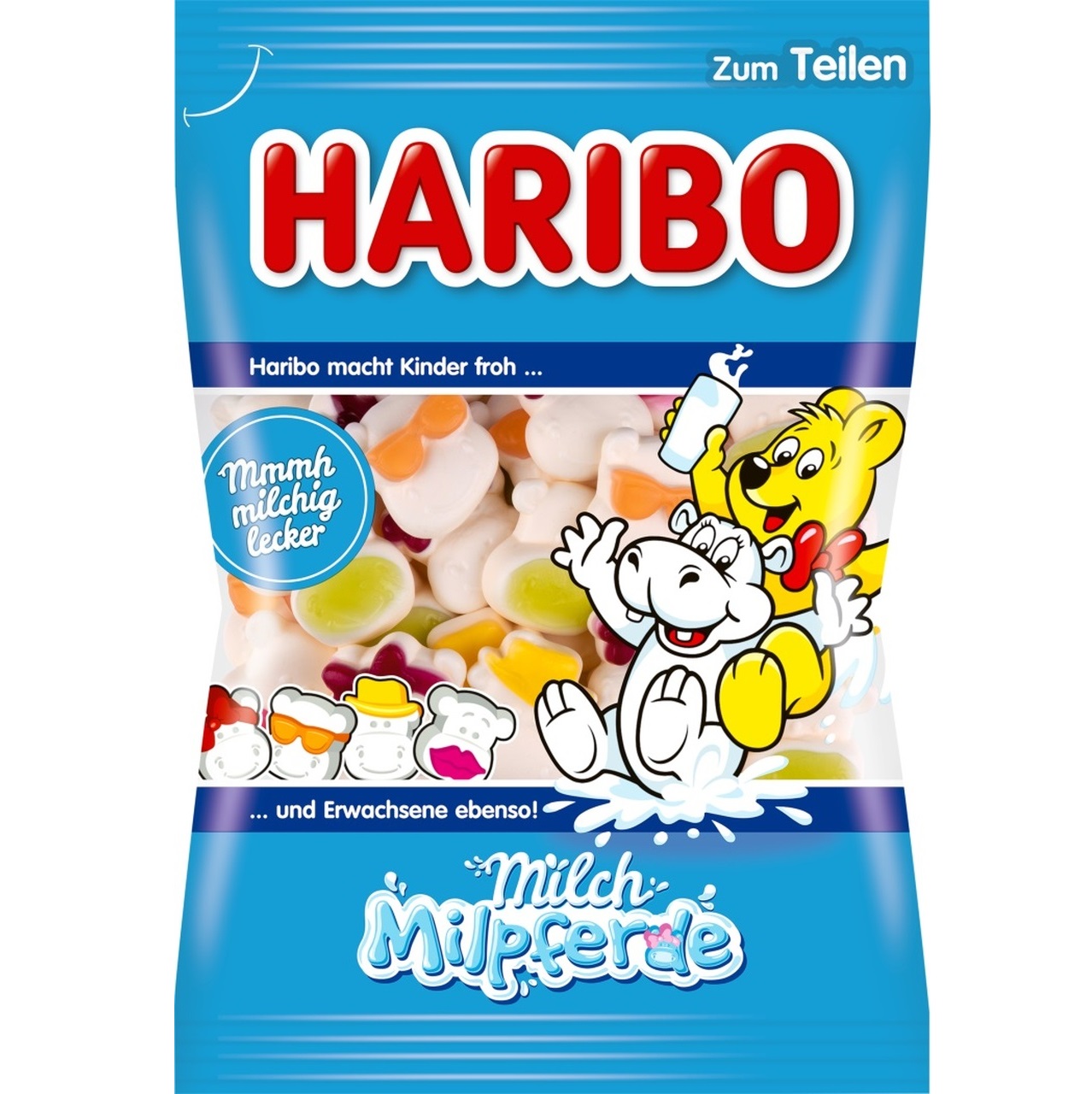 Конфеты Haribo Milch Milpferde 175 г (879844) - фото 1