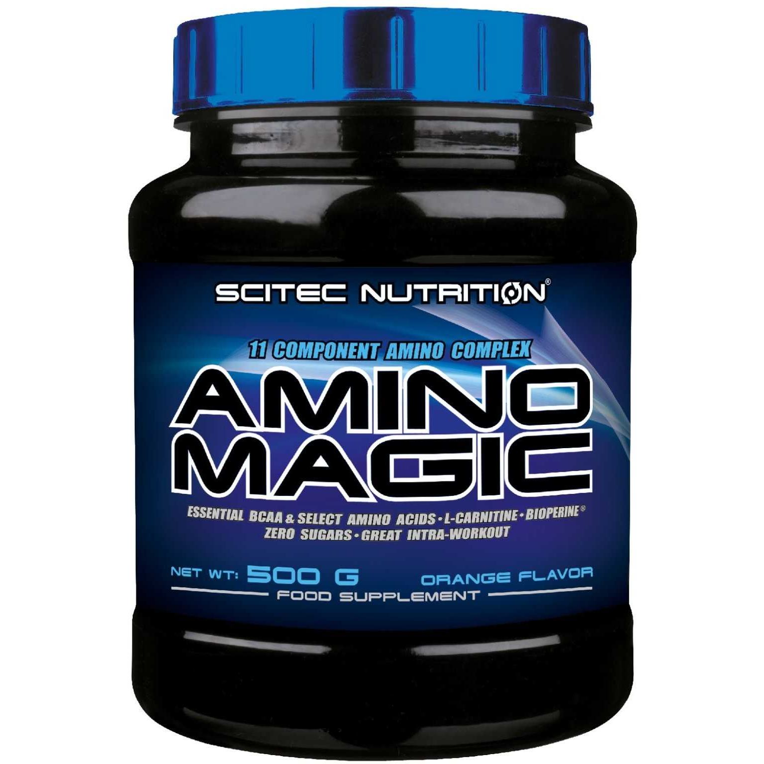 Аминокислоты Scitec Nutrition Amino Magic Апельсин 500 г - фото 1