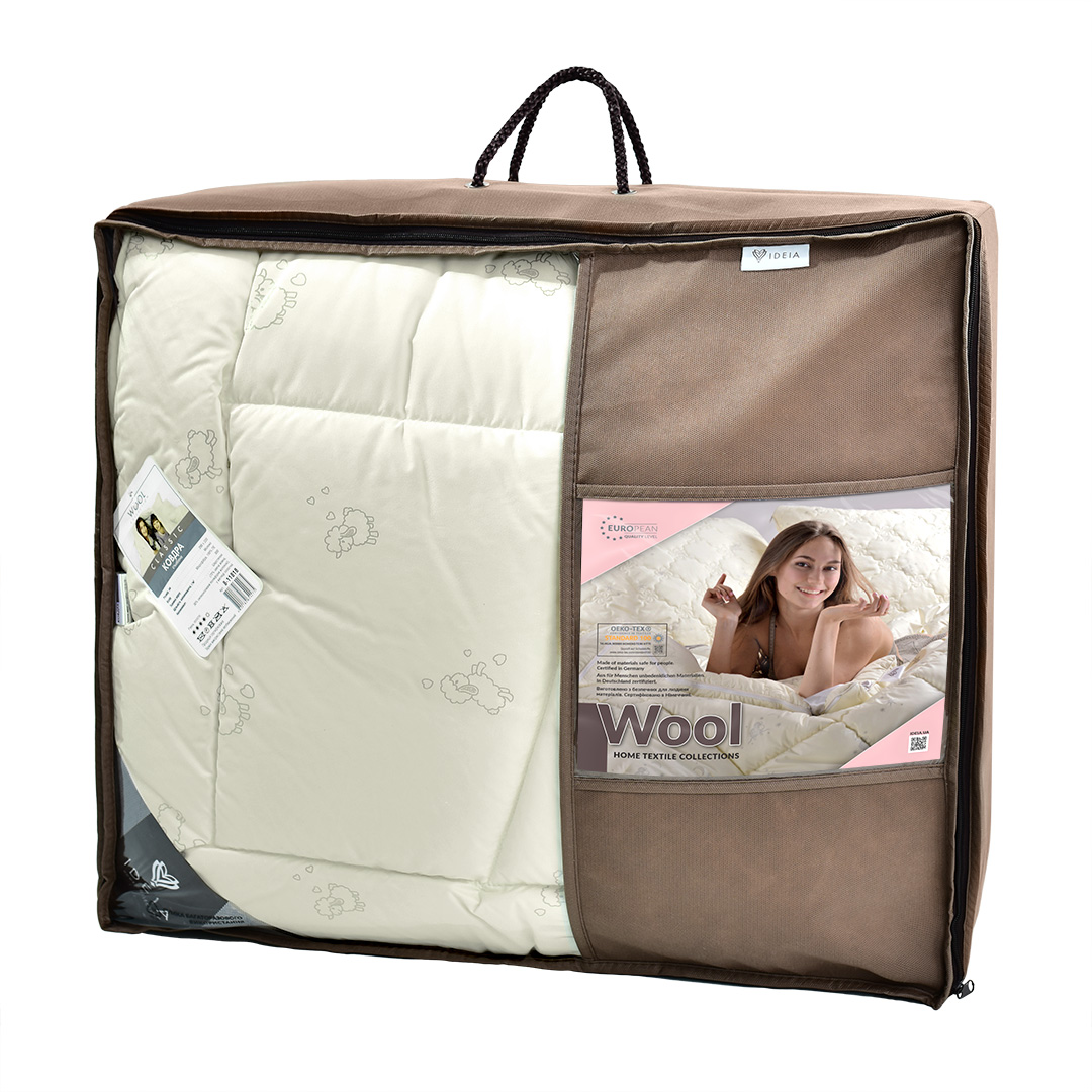 Одеяло шерстяное Ideia Wool Classic, зимнее, 210х140 см (8-11815) - фото 11