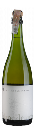 Ігристе вино Krasna hora Blanc de Noir sekt 2018, біле, нон-дозаж, 12%, 0,75 л - фото 1