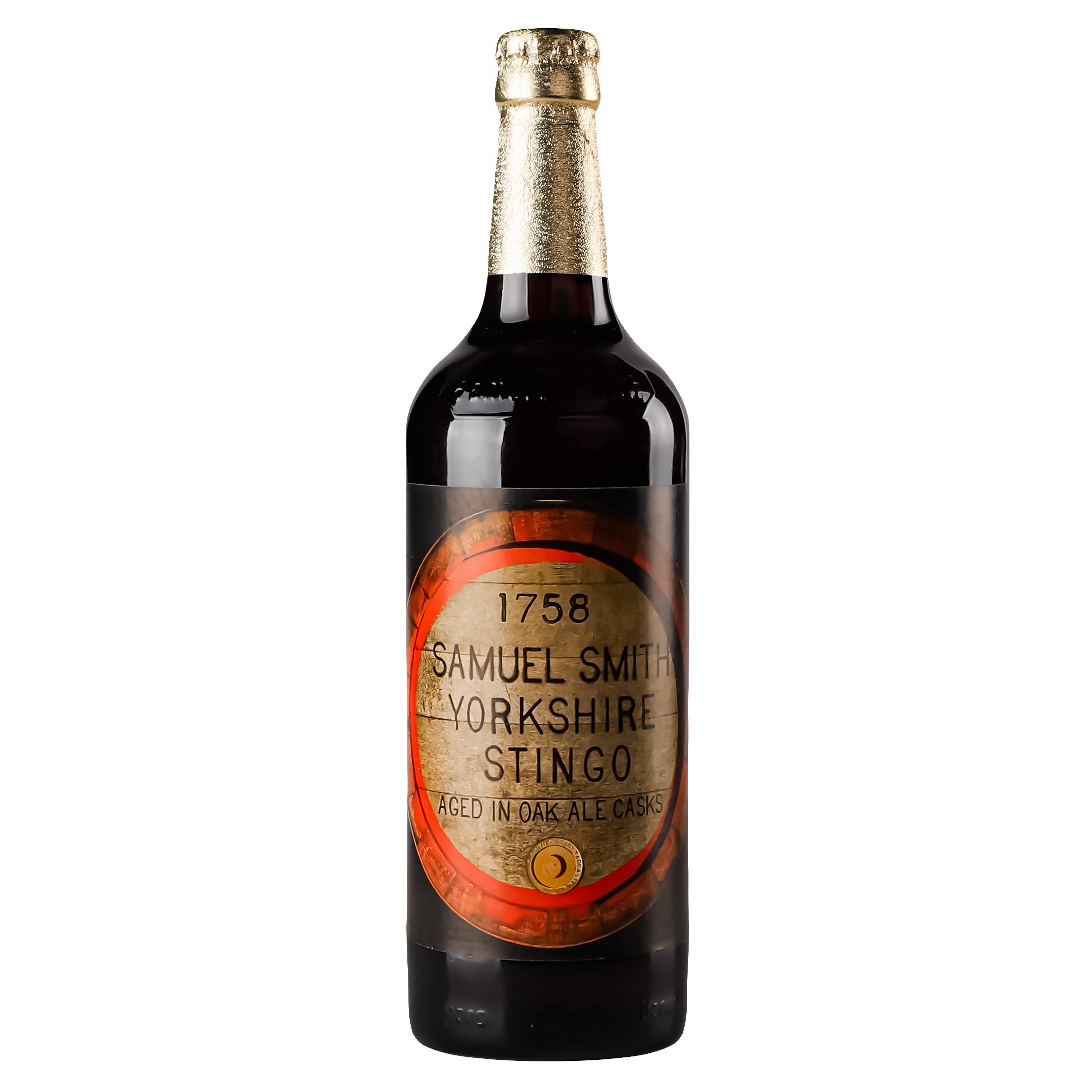 Пиво Samuel Smith Yorkshire Stingo янтарное, 8%, 0,55 л (789765) - фото 1