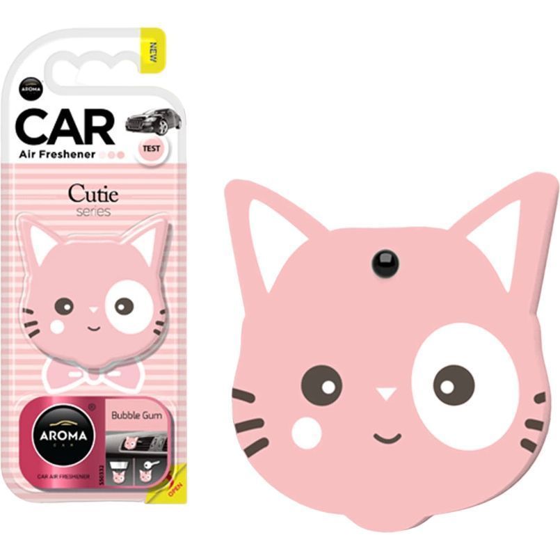 Ароматизатор Aroma Car Art Cats Cutie Bubble Gum - фото 1