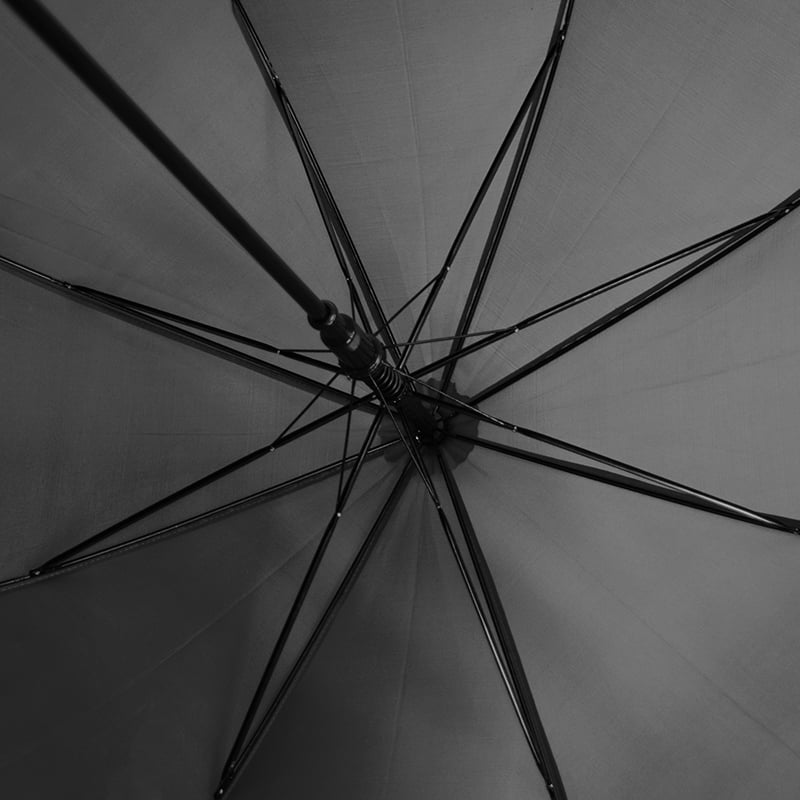 Зонт-трость Bergamo Promo, черный (45100-3) - фото 6