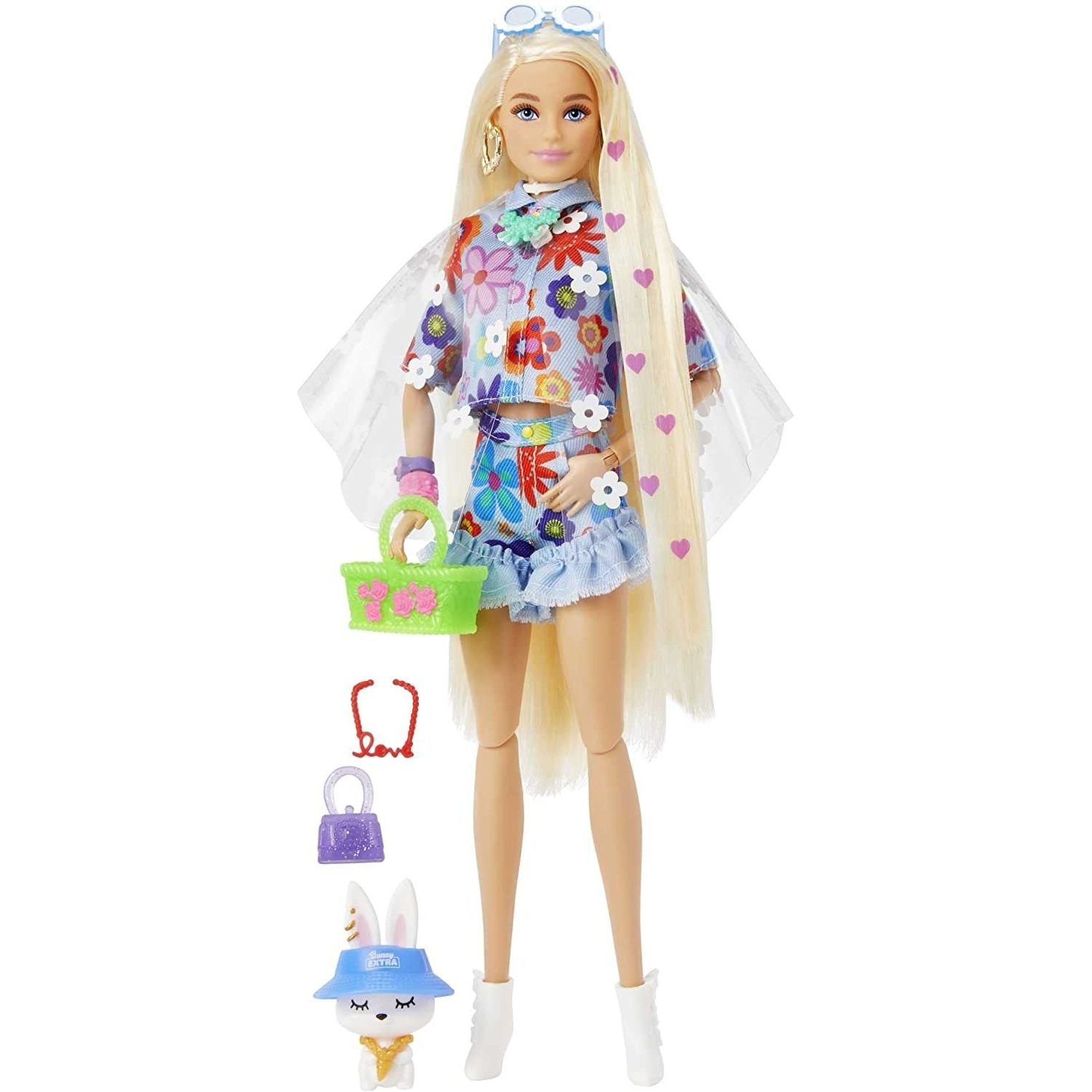 Лялька Barbie Extra Сила Квітів, з аксесуарами, 32 см - фото 2