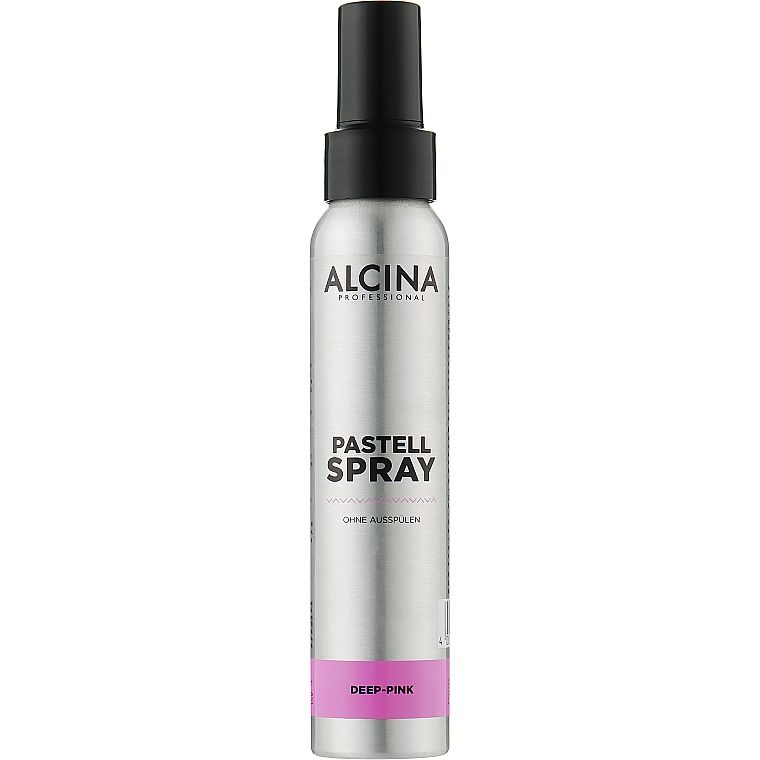 Тонирующий спрей для светлых волос Alcina Pastell Spray Deep-Pink, розовый, 100 мл - фото 1