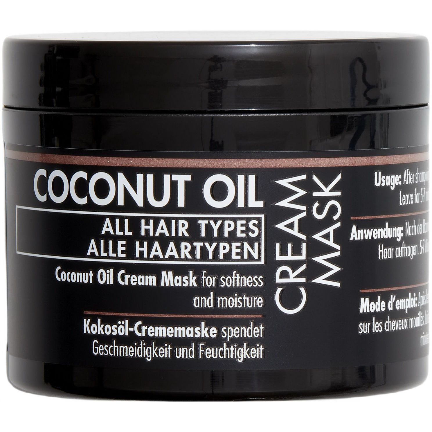 Крем-маска для волосся Gosh Coconut Oil, пом’якшувальна, з кокосовою олією, 175 мл - фото 1