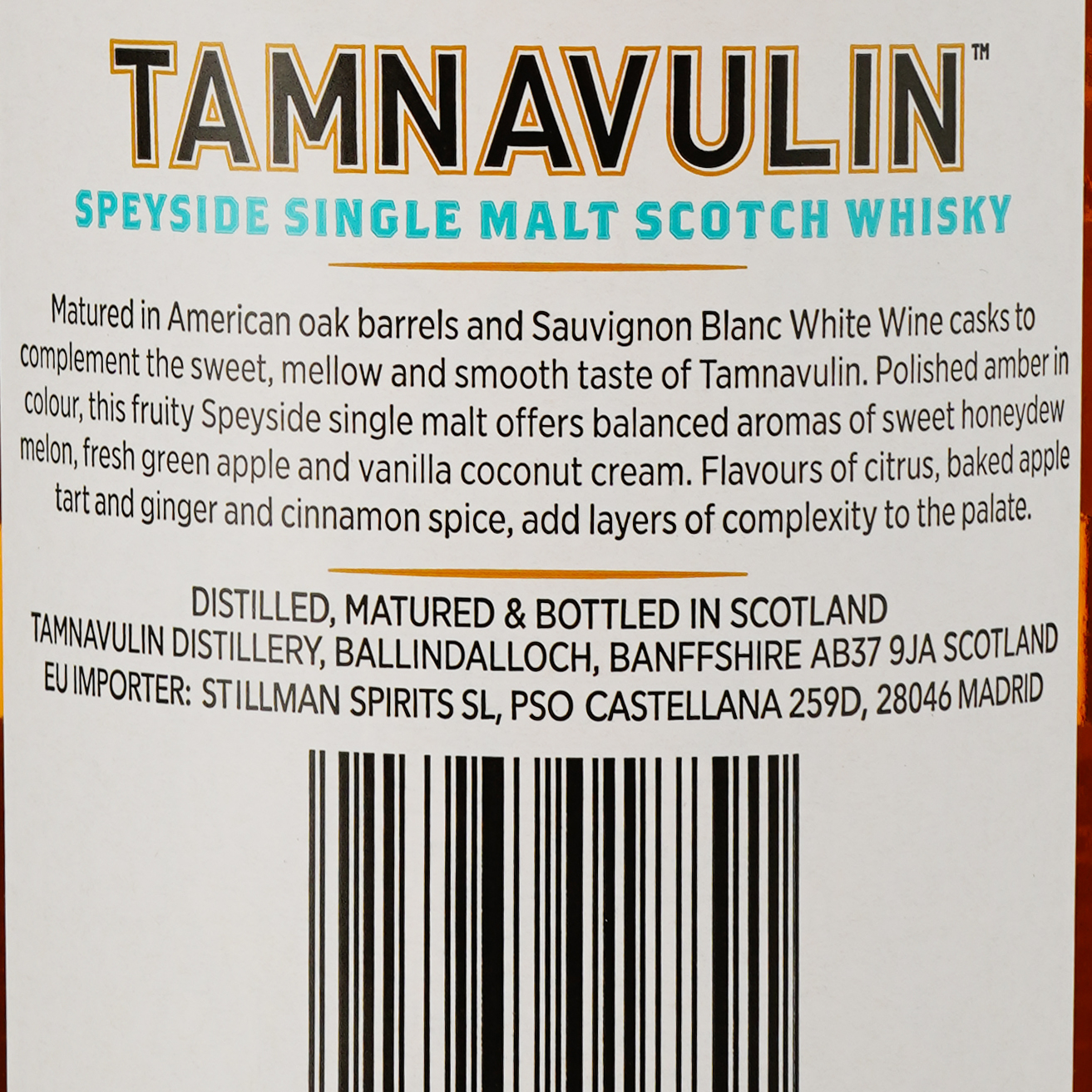 Віскі Tamnavulin Sauvignon Blanc Cask Single Malt Scotch Whisky 40% 0.7 л - фото 4