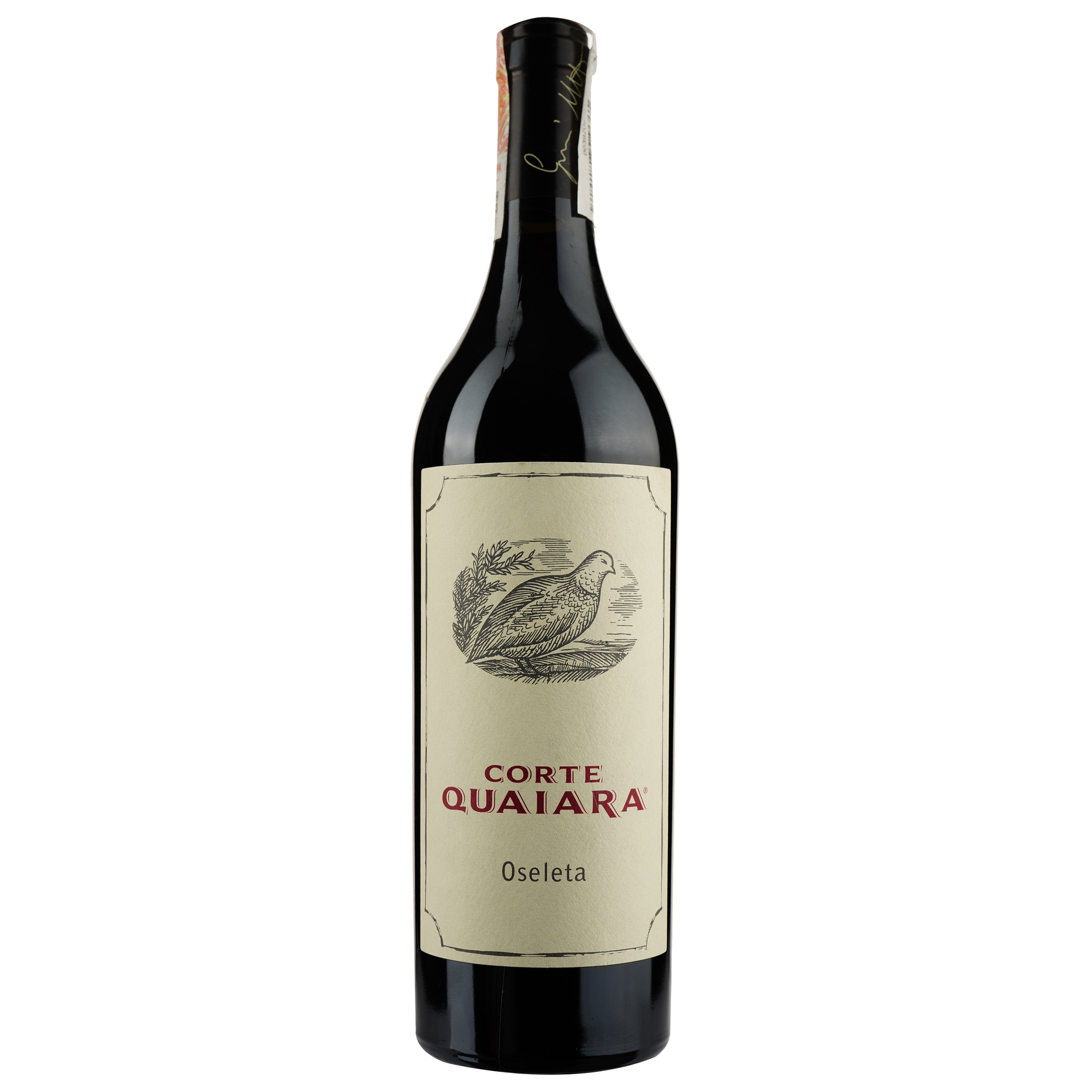 Вино Corte Quaiara Oseleta Rosso Igt Verona 2016, 13%, 0,75 л (ALR16207) - фото 1
