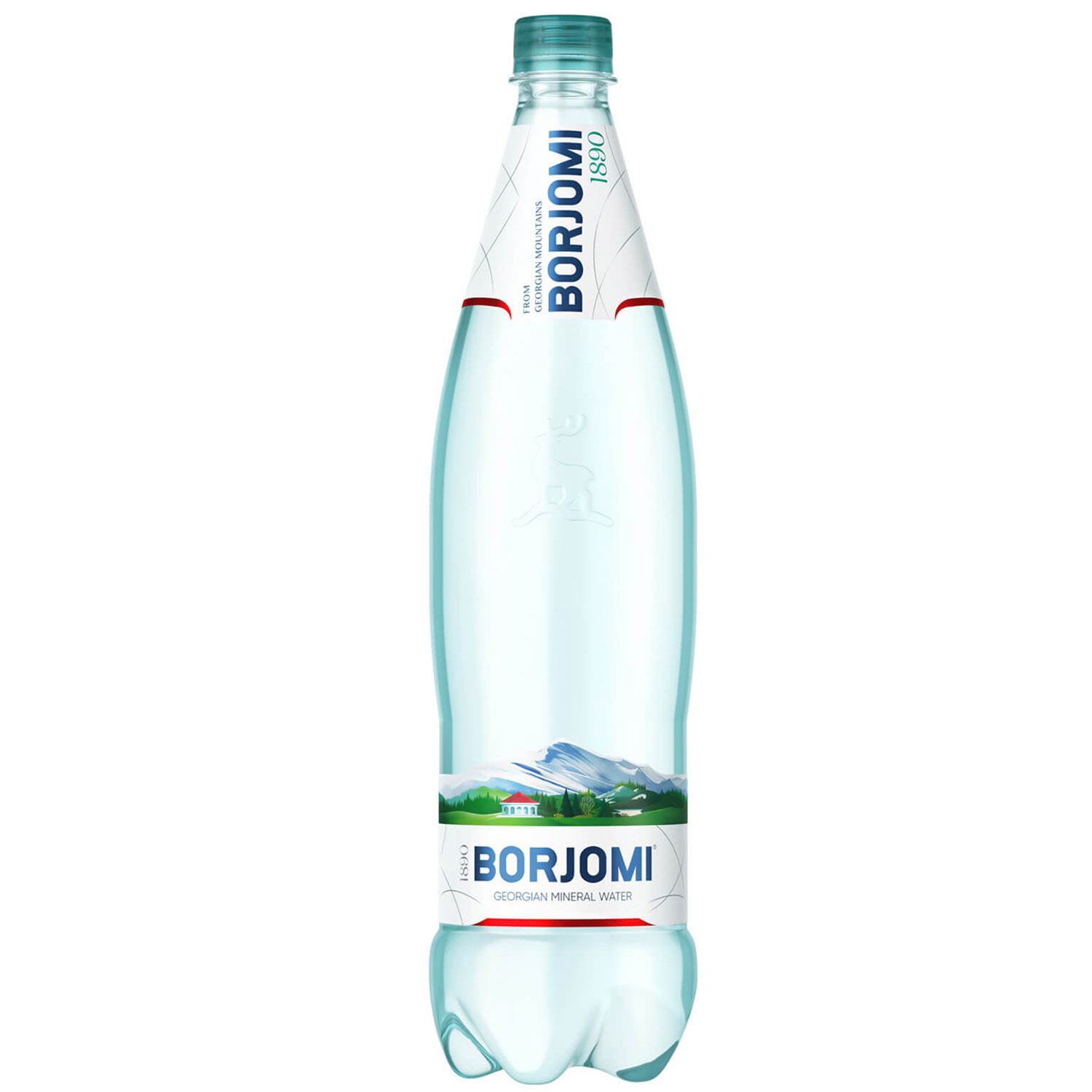 Вода минеральная Borjomi сильногазированная 1 л - фото 1