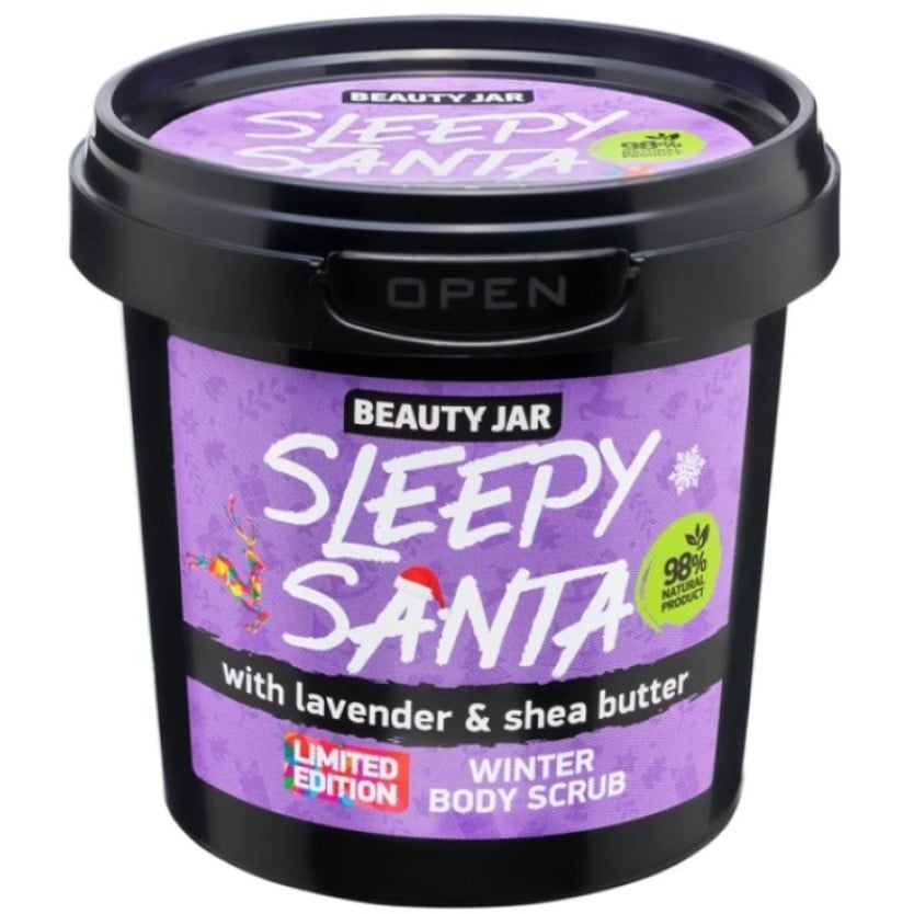 Скраб для тіла Beauty Jar Sleepy Santa 200 г - фото 1