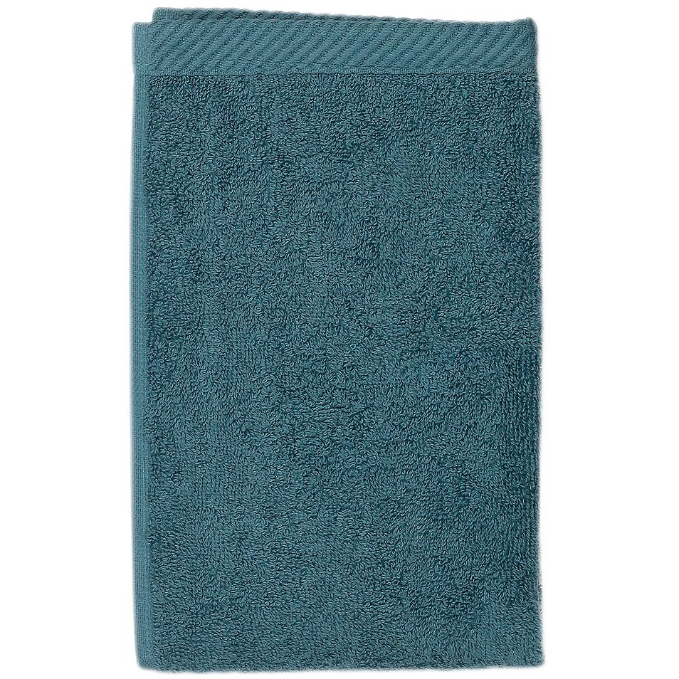 Рушник махровий Kela Ladessa 50x30 см бірюзово-синій (23199) - фото 1