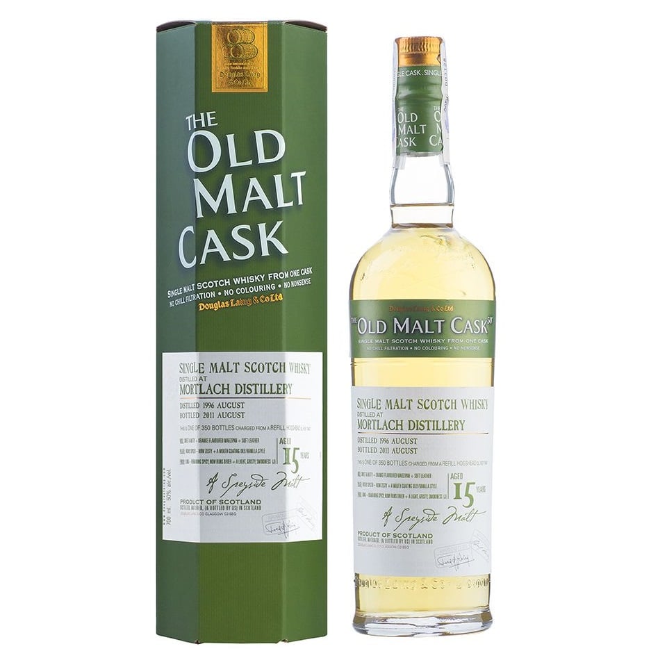 Виски Mortlach Vintage 1996 15 лет Single Malt Scotch Whisky, 50%, 0,7 л - фото 1