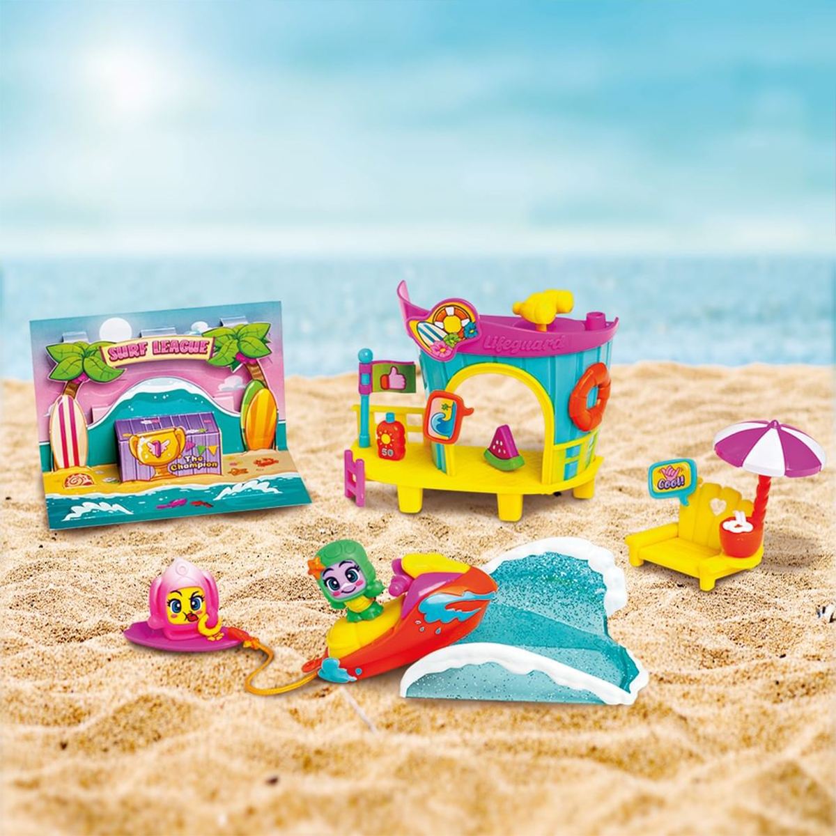 Игровой набор Moji Pops Sunny Beach (PMPSB216IN70) - фото 7