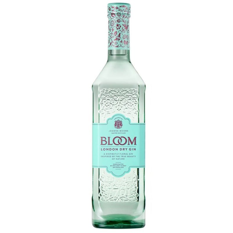 Джин Gin Bloom London Dry, 40%, 0,7 л (723987) - фото 1