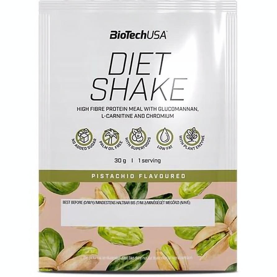 Протеїн Biotech Diet Shake Pistachio 30 г - фото 1