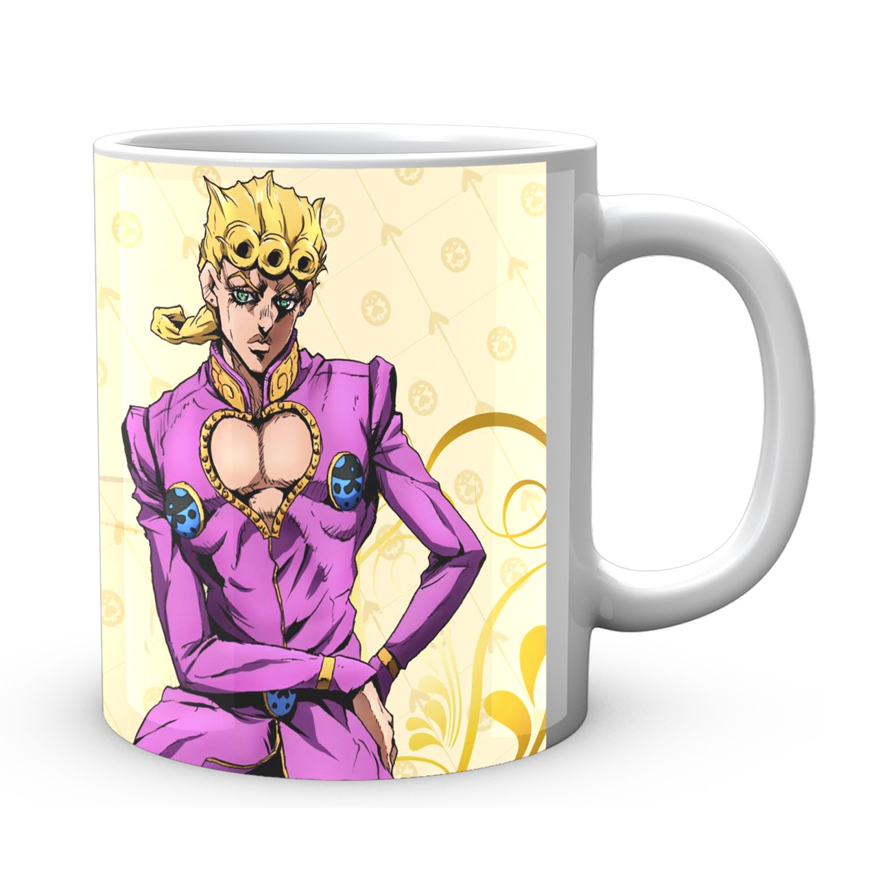 Кружка GeekLand Неймовірні пригоди ДжоДжо JoJo's Bizarre Adventure Джорно Jojo JJ 02.585 - фото 3