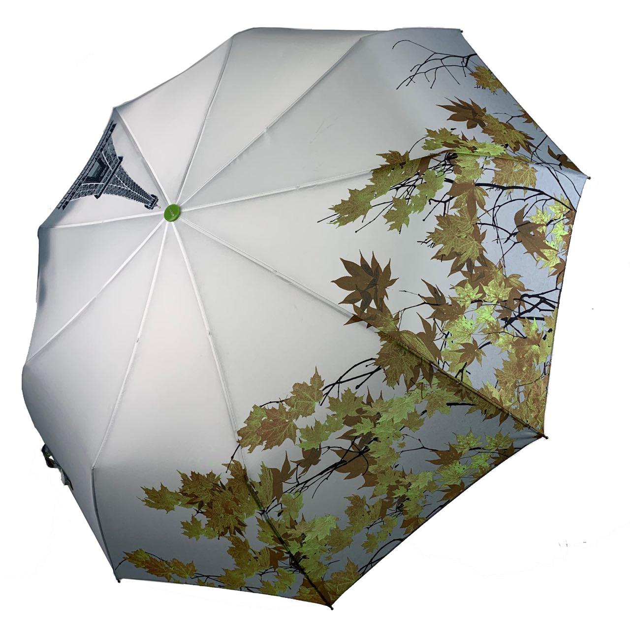 Жіноча складана парасолька повний автомат The Best 98 см різнобарвна - фото 3