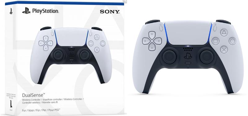 Геймпад беспроводной Sony PlayStation 5 Dualsense White (9399902) - фото 2