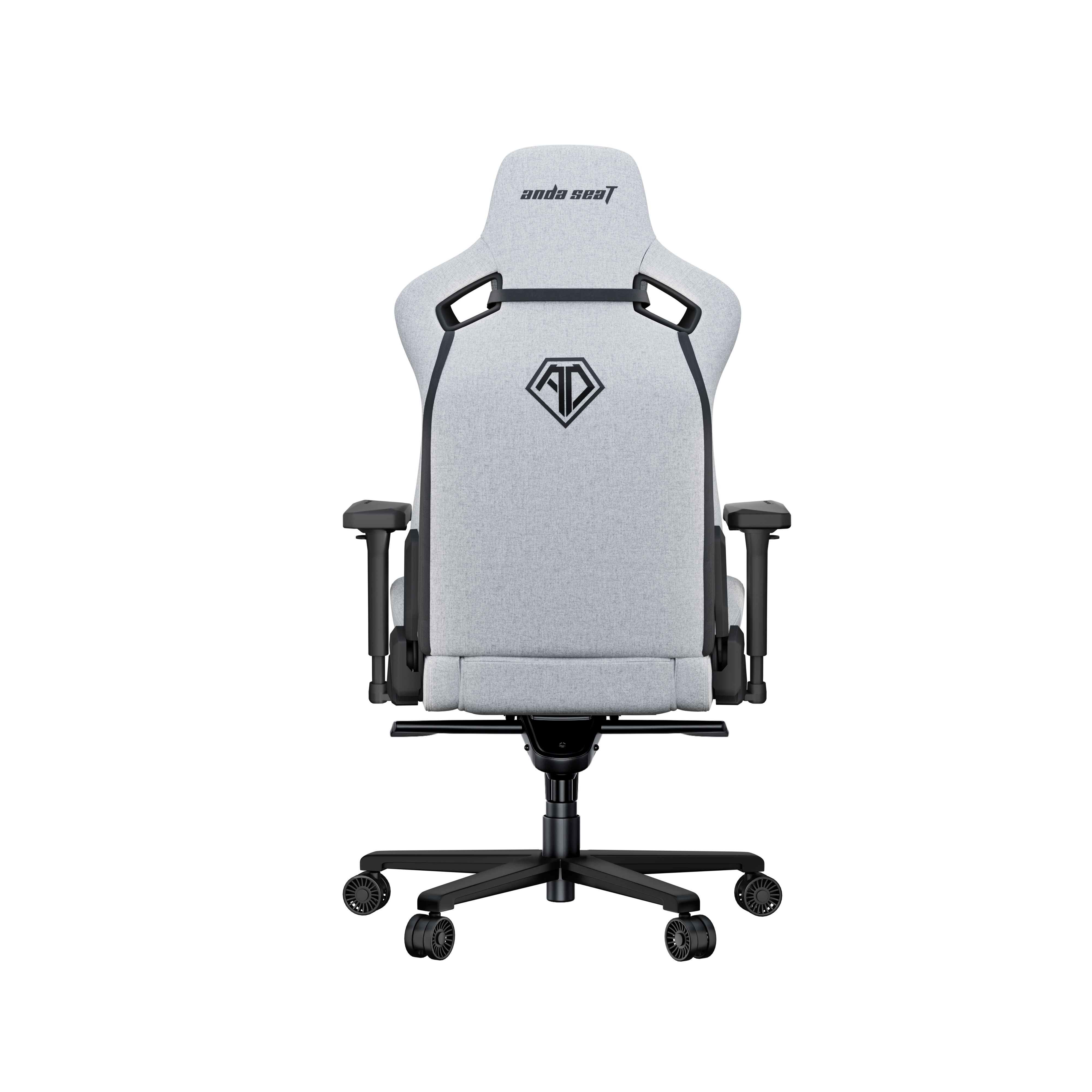 Кресло игровое Anda Seat Kaiser 2 Pro Size XL Gray Linen Fabric (AD12YXL-17-GF-G01) - фото 3