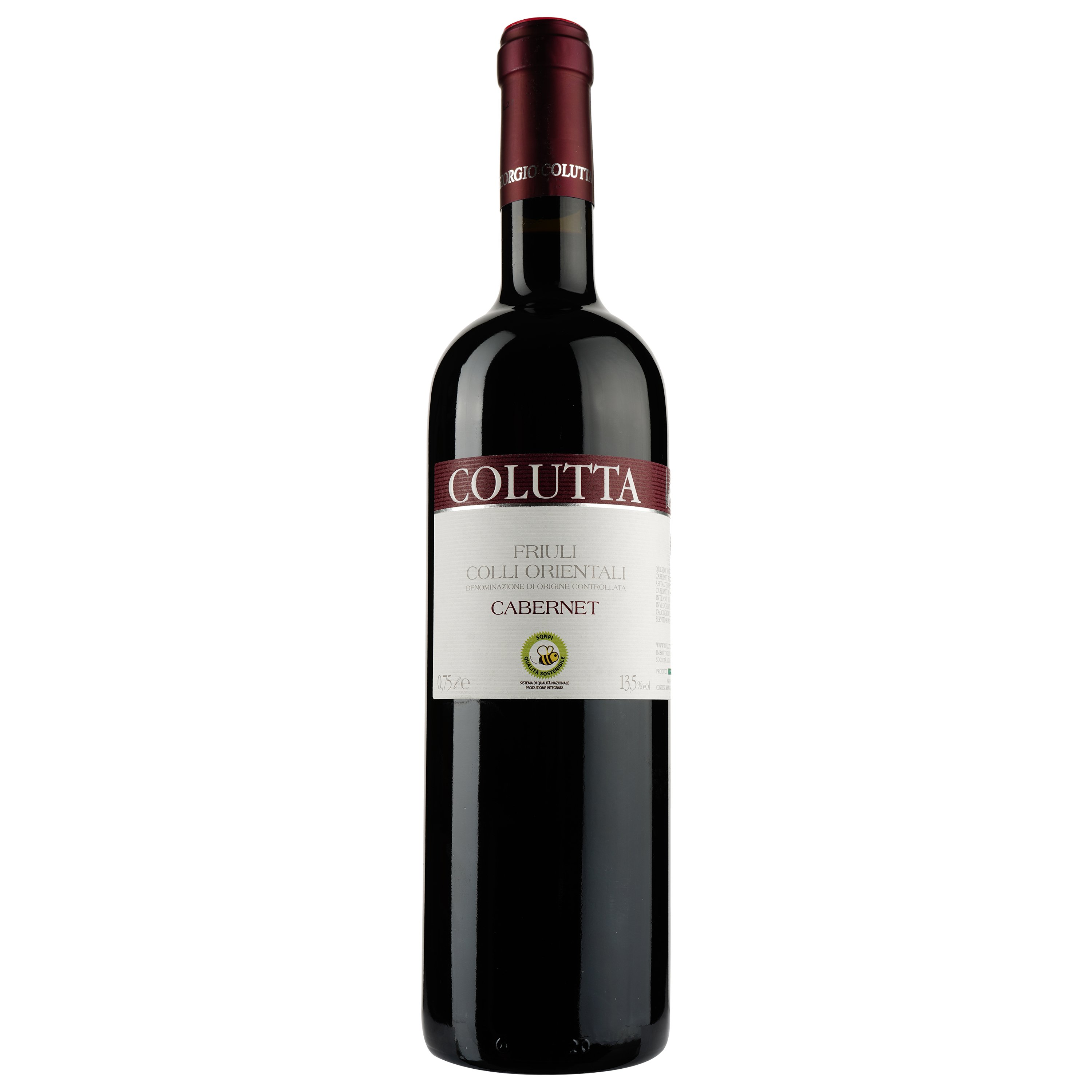 Вино Colutta Cabernet, 12,5%, 0,75 л (ALR16076) - фото 1