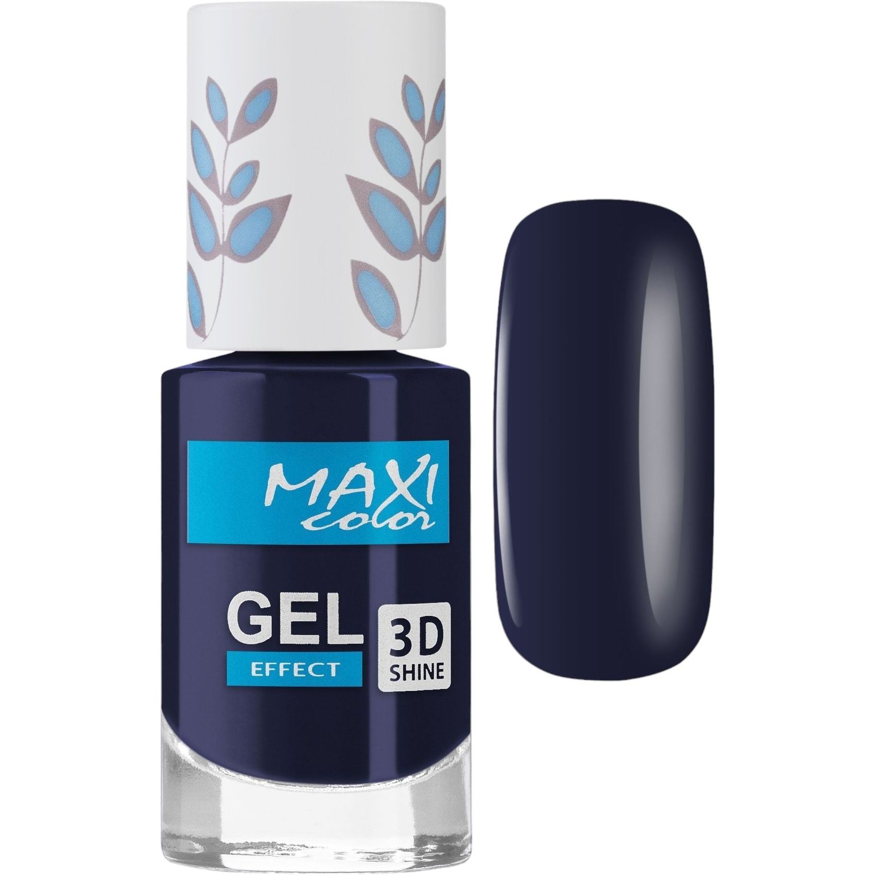 Лак для нігтів Maxi Color Gel Effect New Palette відтінок 17, 10 мл - фото 1