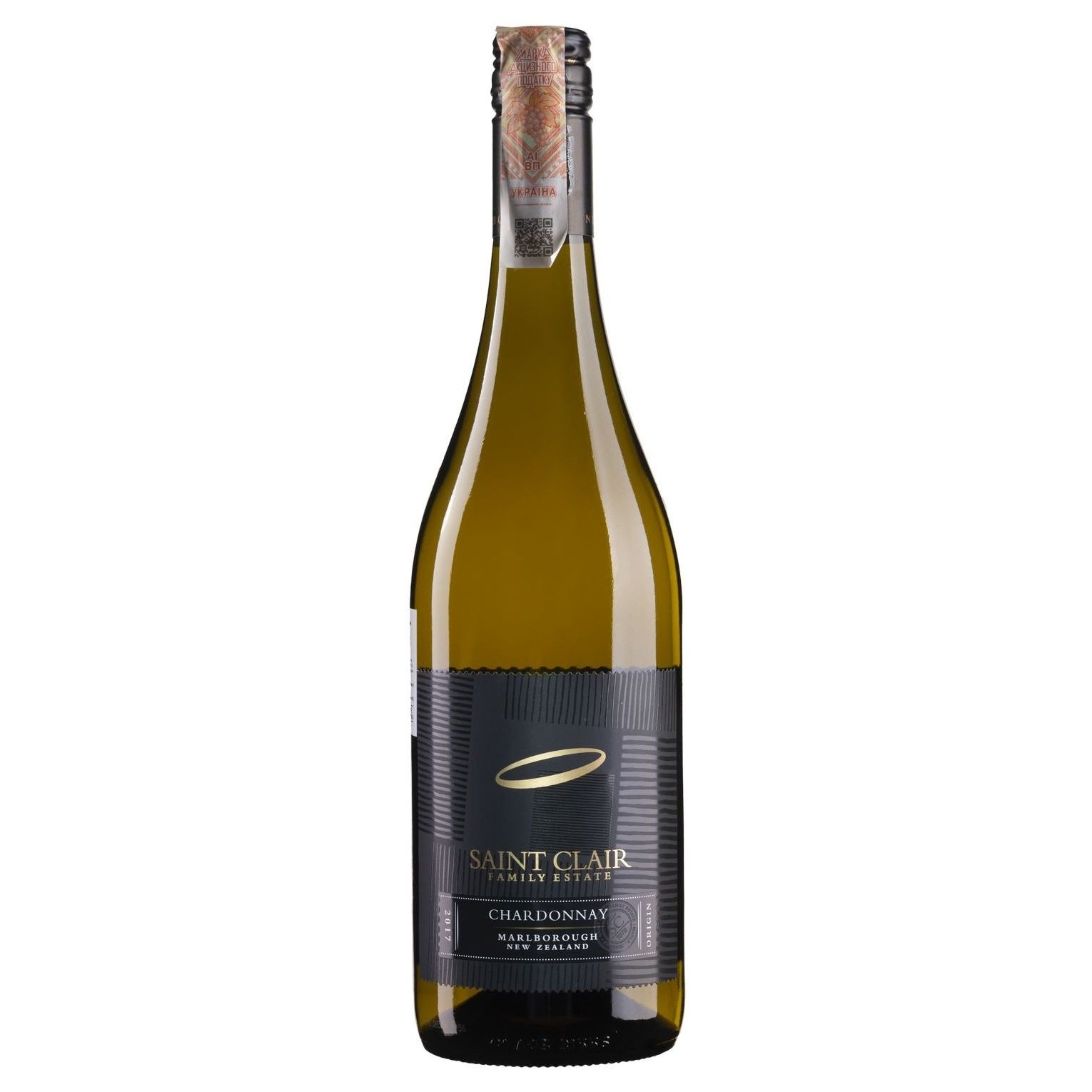 Вино Saint Clair Chardonnay Marlborough, біле, сухе, 0,75 л - фото 1