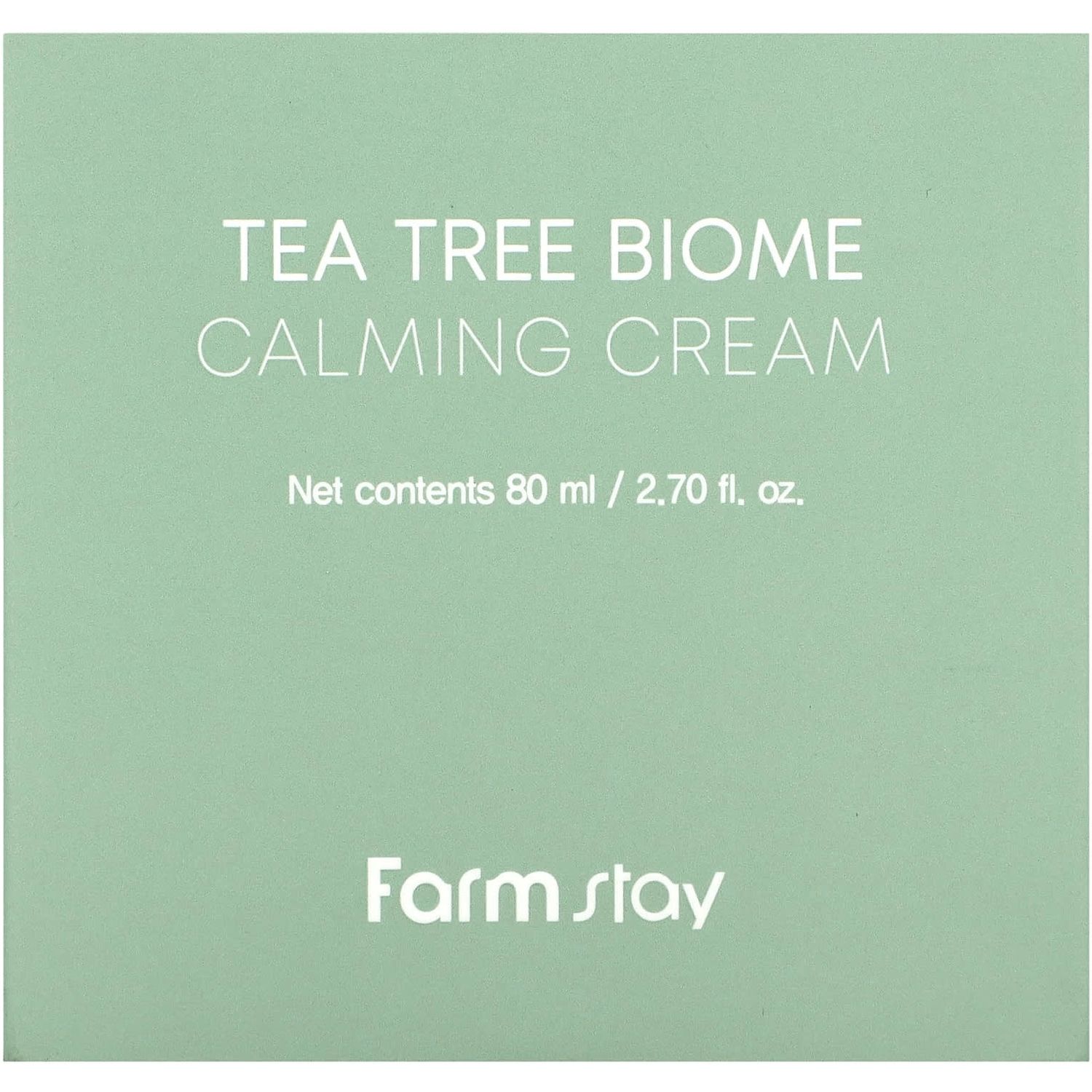Крем для обличчя FarmStay Tea Tree Biome Calming Cream 80 мл - фото 4
