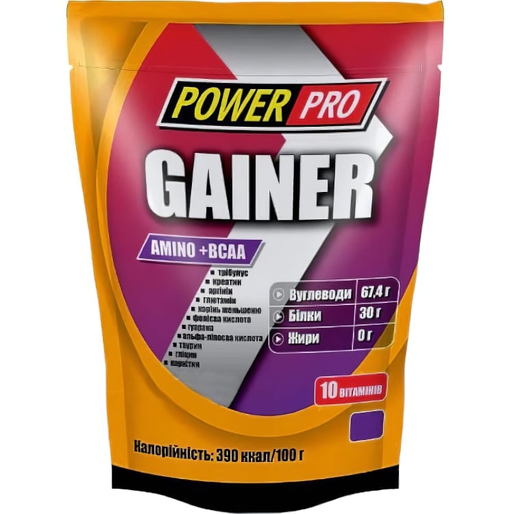 Гейнер Power Pro Gainer Ирландский крем 2 кг - фото 1