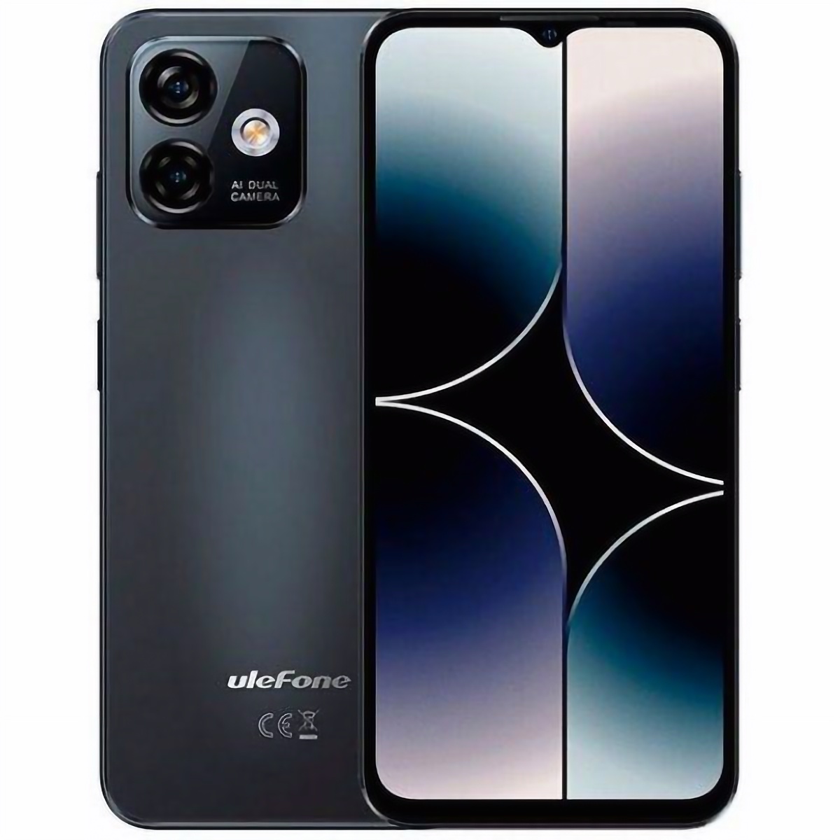 Смартфон Ulefone Note 16 Pro 8/512 Gb Global Meteorite Black - фото 1