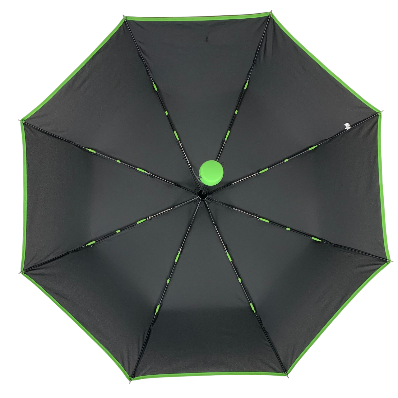 Складной зонтик полный автомат Susino 96 см зеленый - фото 4