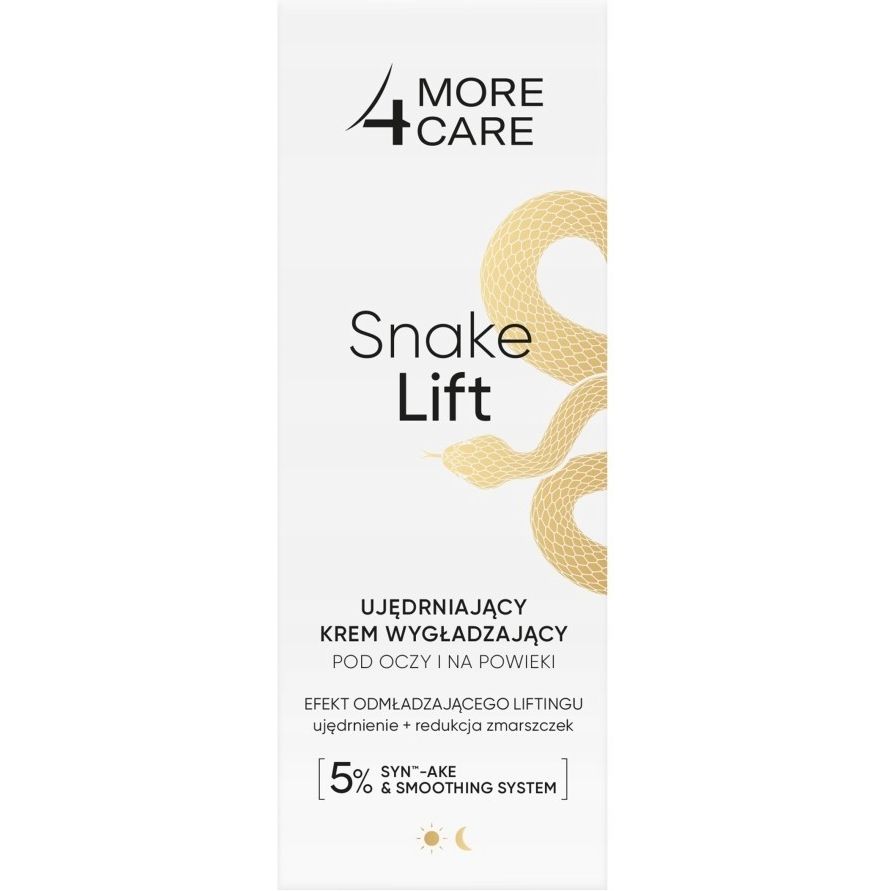 Зміцнюючий крем для очей і повік More4Care Snake Lift Firming Eye Smoothing Cream 35 мл - фото 1