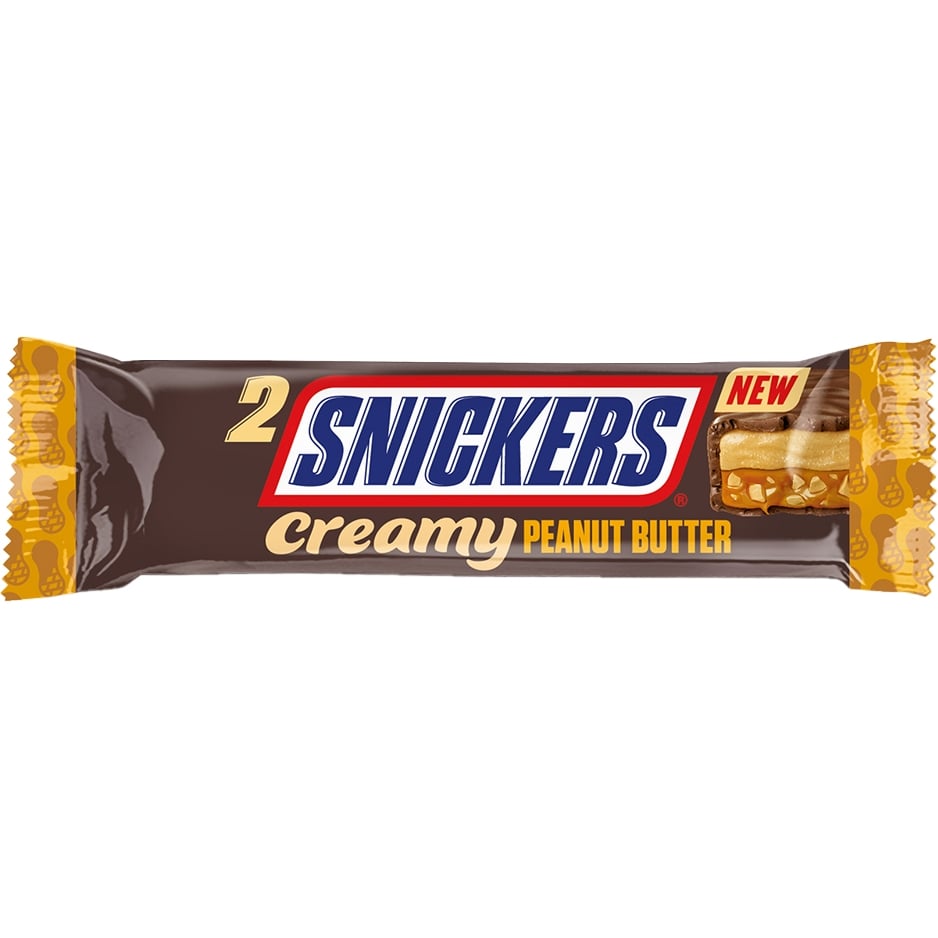 Батончик Snickers Creamy Peanut Butter 36.5 г - фото 1