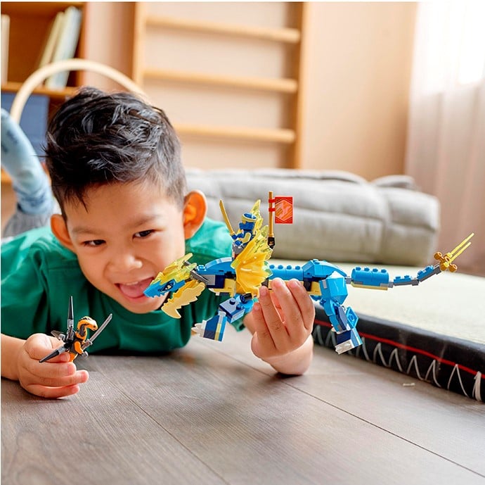 Конструктор LEGO Ninjago Грозовой дракон ЭВО Джея, 140 деталей (71760) - фото 10