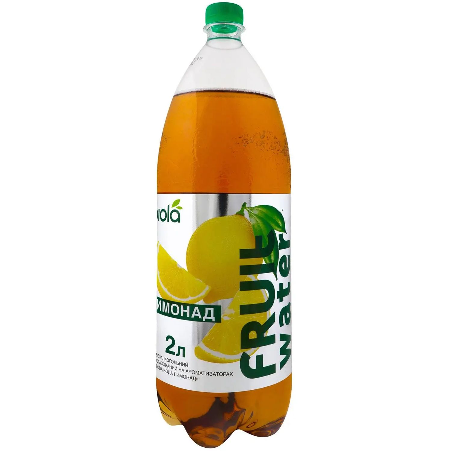Напиток Биола Fruit Water Лимонад безалкогольный 2 л - фото 1