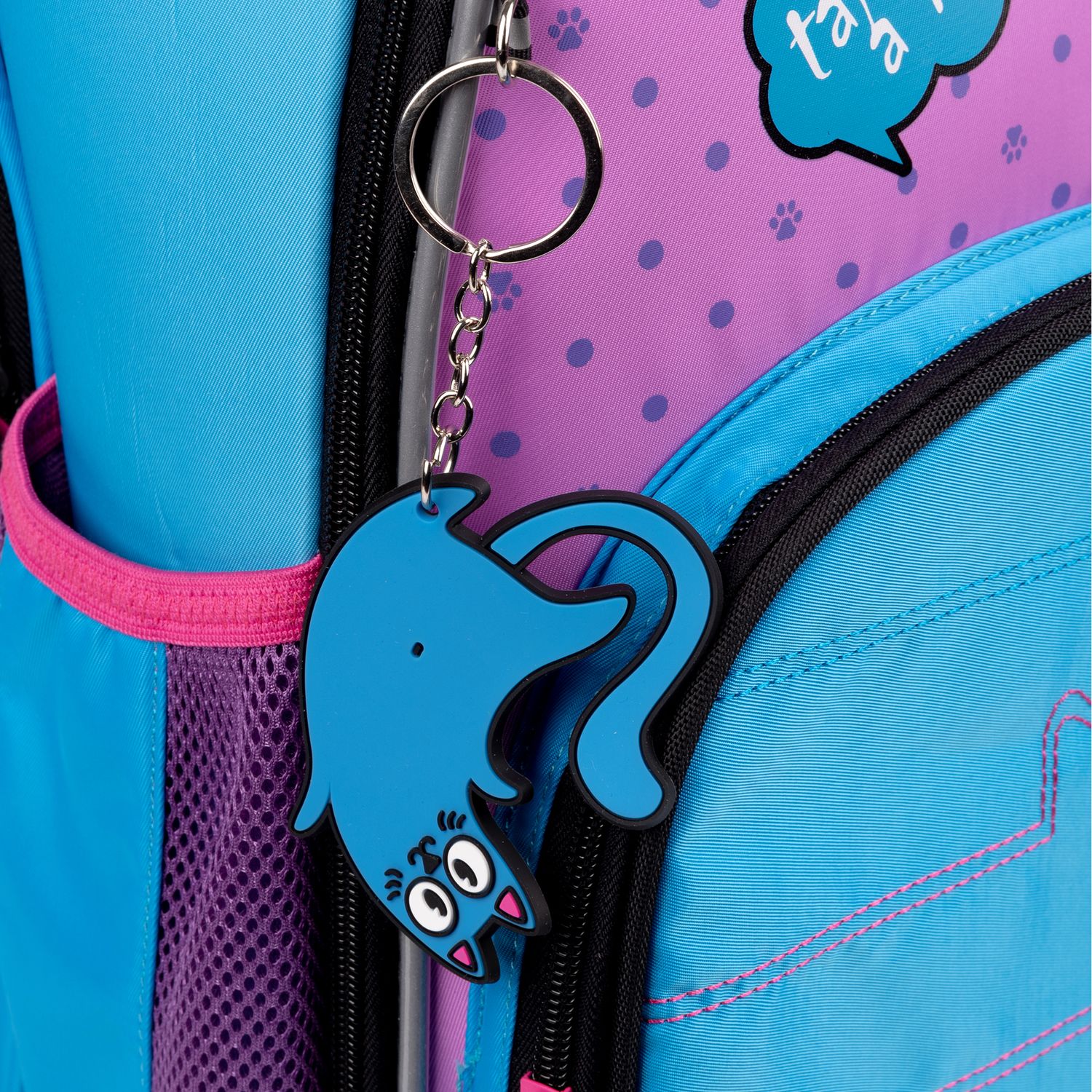 Рюкзак шкільний 1 Вересня S-97 Pink and Blue (559493) - фото 11