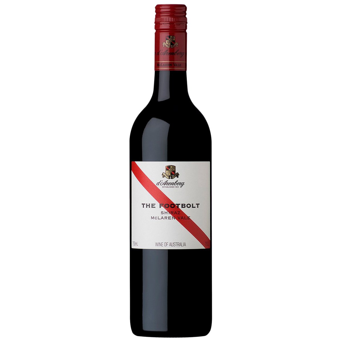 Вино d'Arenberg Footbolt Shiraz, червоне, сухе, 0,75 л - фото 1