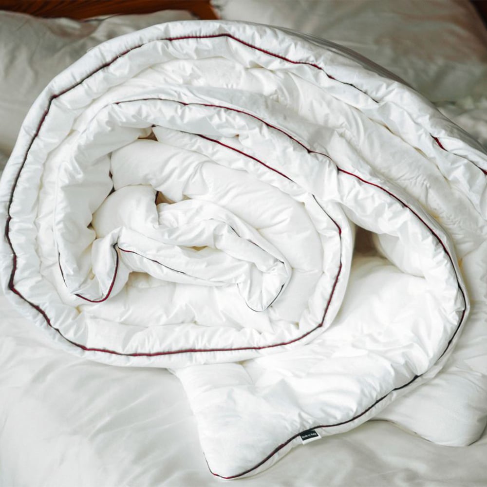 Одеяло антиаллергенное MirSon DeLuxe Hand Made EcoSilk №1311, зимнее, 110x140 см, белое (237054217) - фото 9