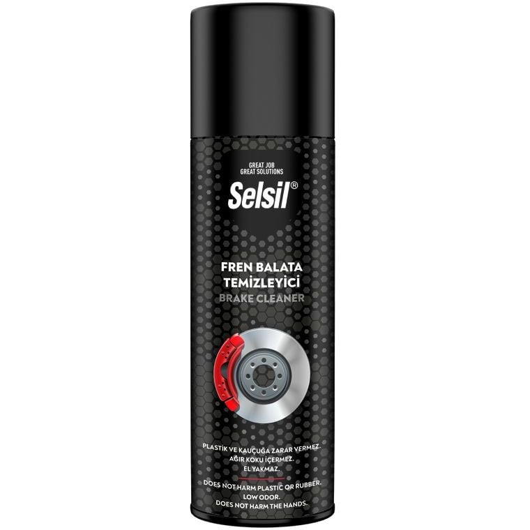 Очиститель тормозов Selsil, аэрозоль, 500 мл - фото 1