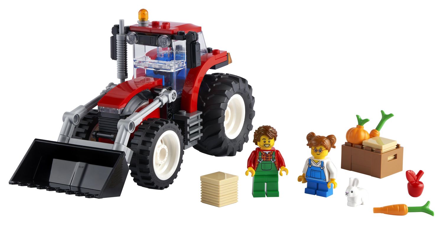Конструктор LEGO City Трактор, 148 деталей (60287) - фото 2