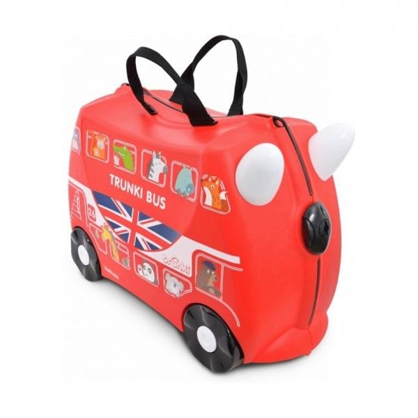 Дитяча валіза для подорожей Trunki Boris Bus (0186-GB01-UKV) - фото 1