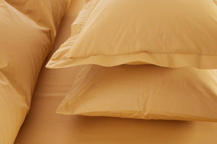 Комплект постельного белья Penelope Catherine mustard, хлопок, евро (200х160+35см), желтый (svt-2000022294515) - фото 3