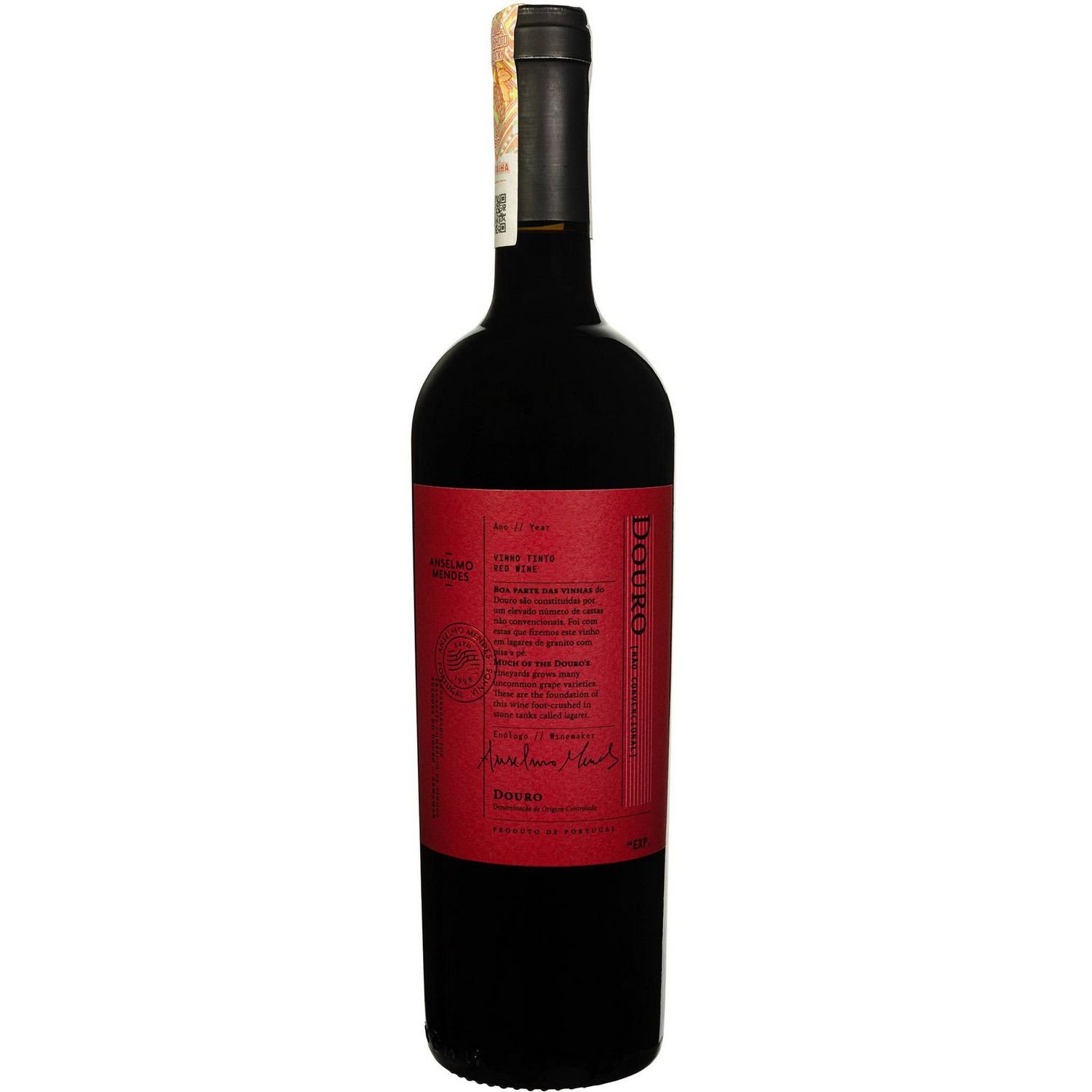 Вино Anselmo Mendes Douro, красное, сухое, 0,75 л - фото 1
