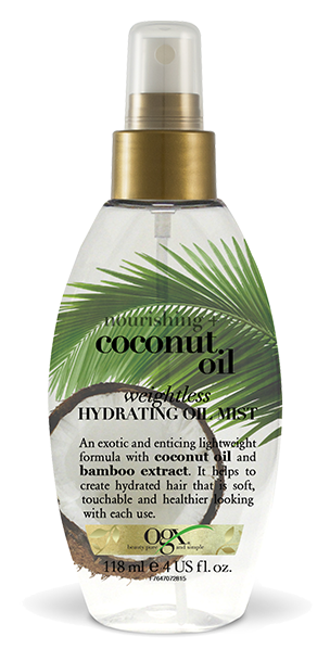 Масло-спрей для волос OGX Увлажняющий с кокосовым маслом, 118 мл - фото 1