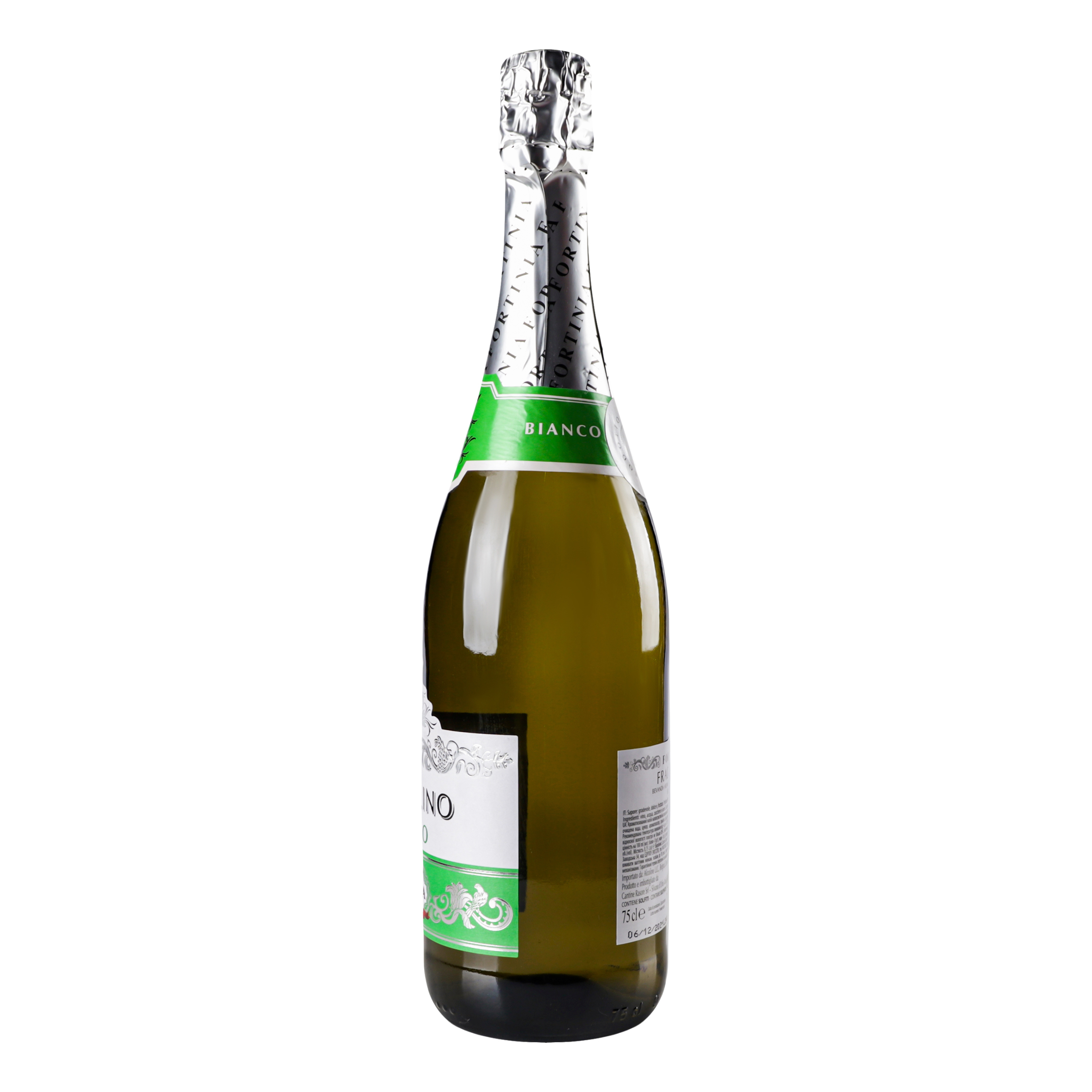 Напиток винный Fortinia Fragolino Bianco, белое, полусладкое, 7%, 0,75 л (771455) - фото 2