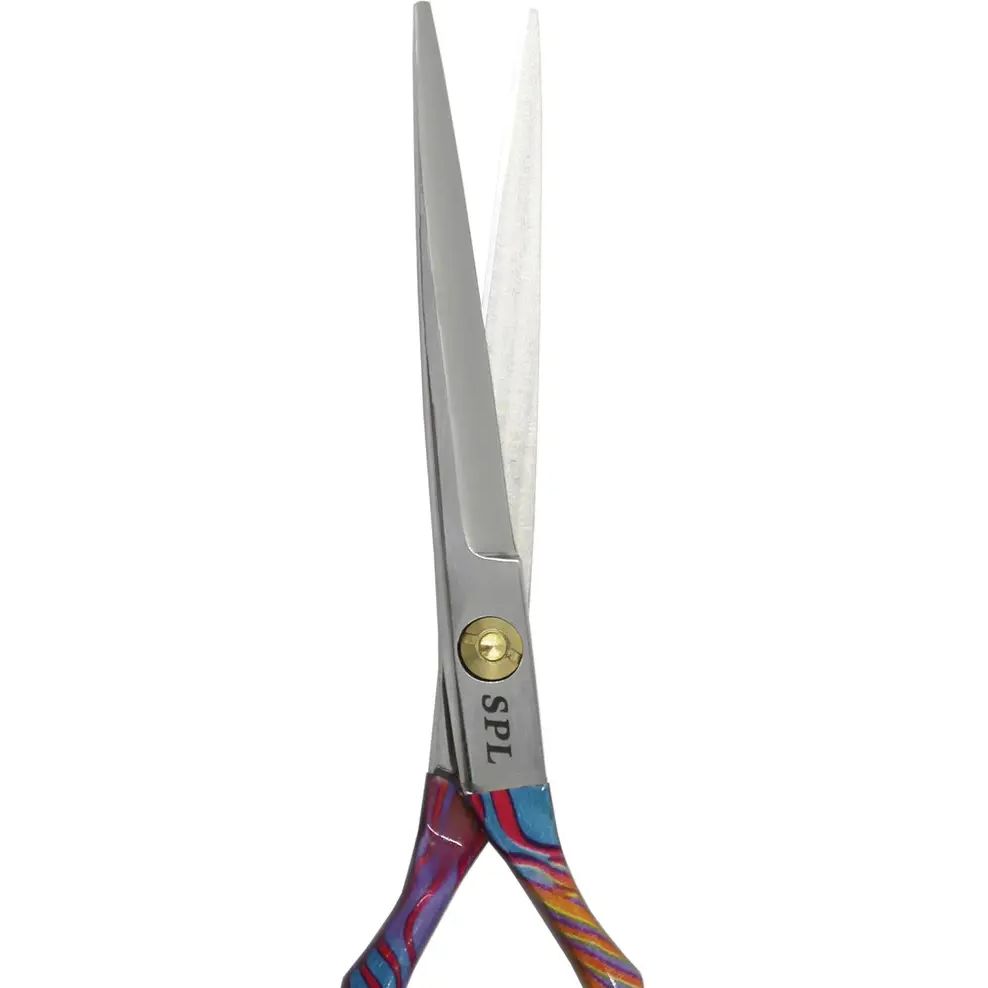 Ножиці перукарські SPL, 5.5 дюймів, чорні - фото 3