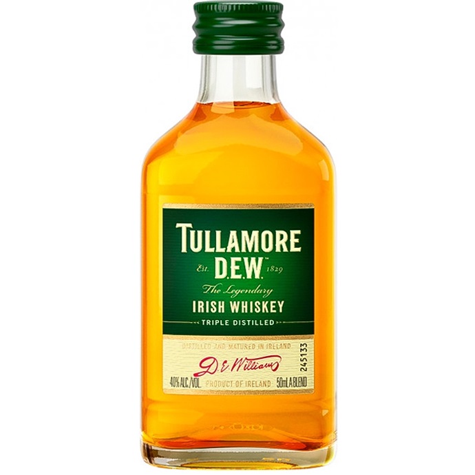Виски Tullamore Dew Original Irish Whiskey, 40%, 0,05 л - фото 1