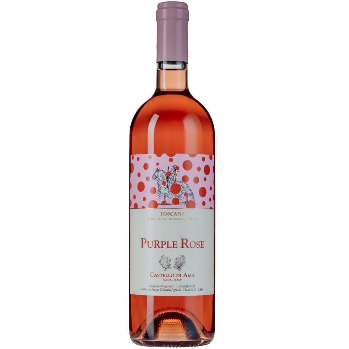 Вино Castello di Ama Purple Rose, розовое, сухое, 13%, 0,75 л - фото 1