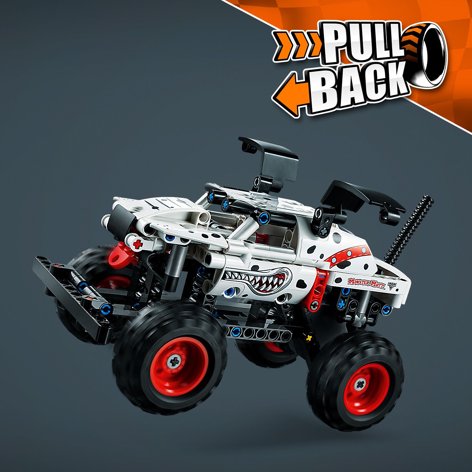 Конструктор LEGO Technic™ Monster Jam™ Monster Mutt™ Dalmatian, 244 детали (42150) - фото 6