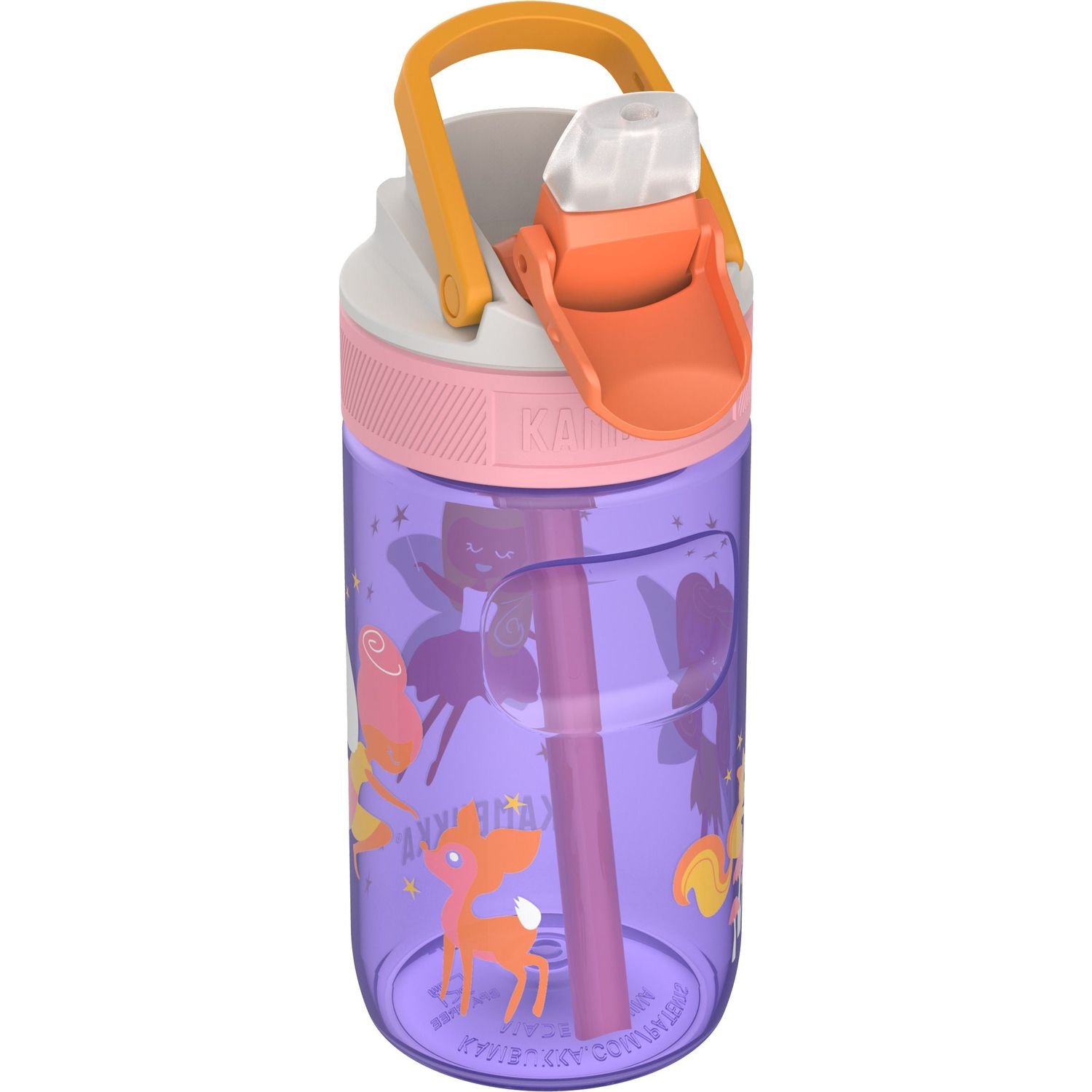 Бутылка для воды детская Kambukka Lagoon Kids Fairy Wood, 400 мл, фиолетовая (11-04045) - фото 1